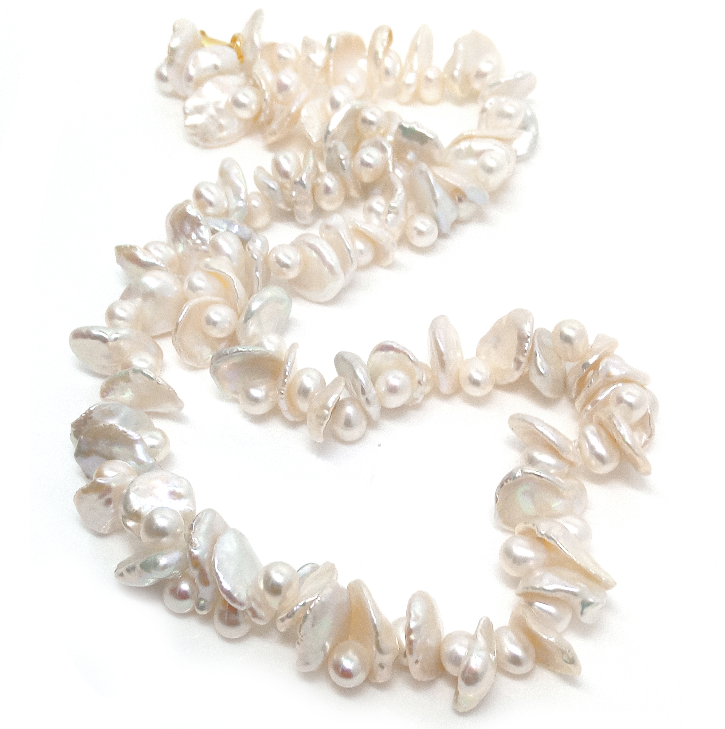 White Summer Pearls Necklace
